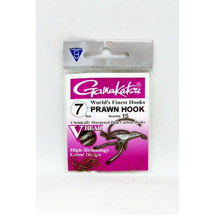 Gamakatsu prawn hook clearance